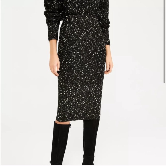 AT Shimmer Sweater Skirt - Picture 1 of 3